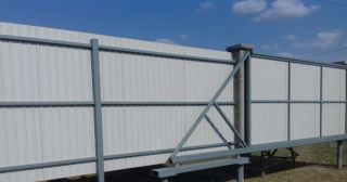 Купить откатные ворота на сваях Саров, цена от 2854 руб.