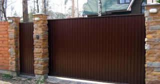 Купить откатные ворота консольные Саров, цена от 2854 руб.