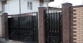 Купить распашные ворота кованные Саров, цена от 4915 руб.